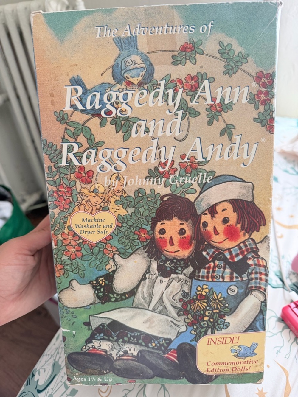 The Adventures of Raggedy Ann and Raggedy Andy Book Box - Vintage Illustration